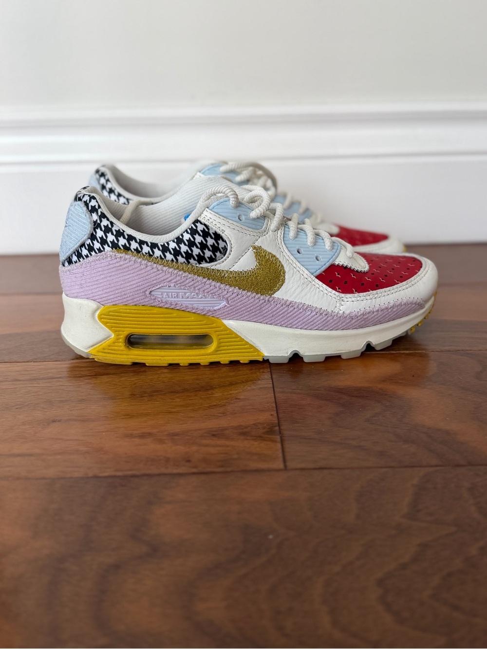Nike Multicolor Air Max Sneakers - Red/Gold/Yellow/Pink/Blue/Black